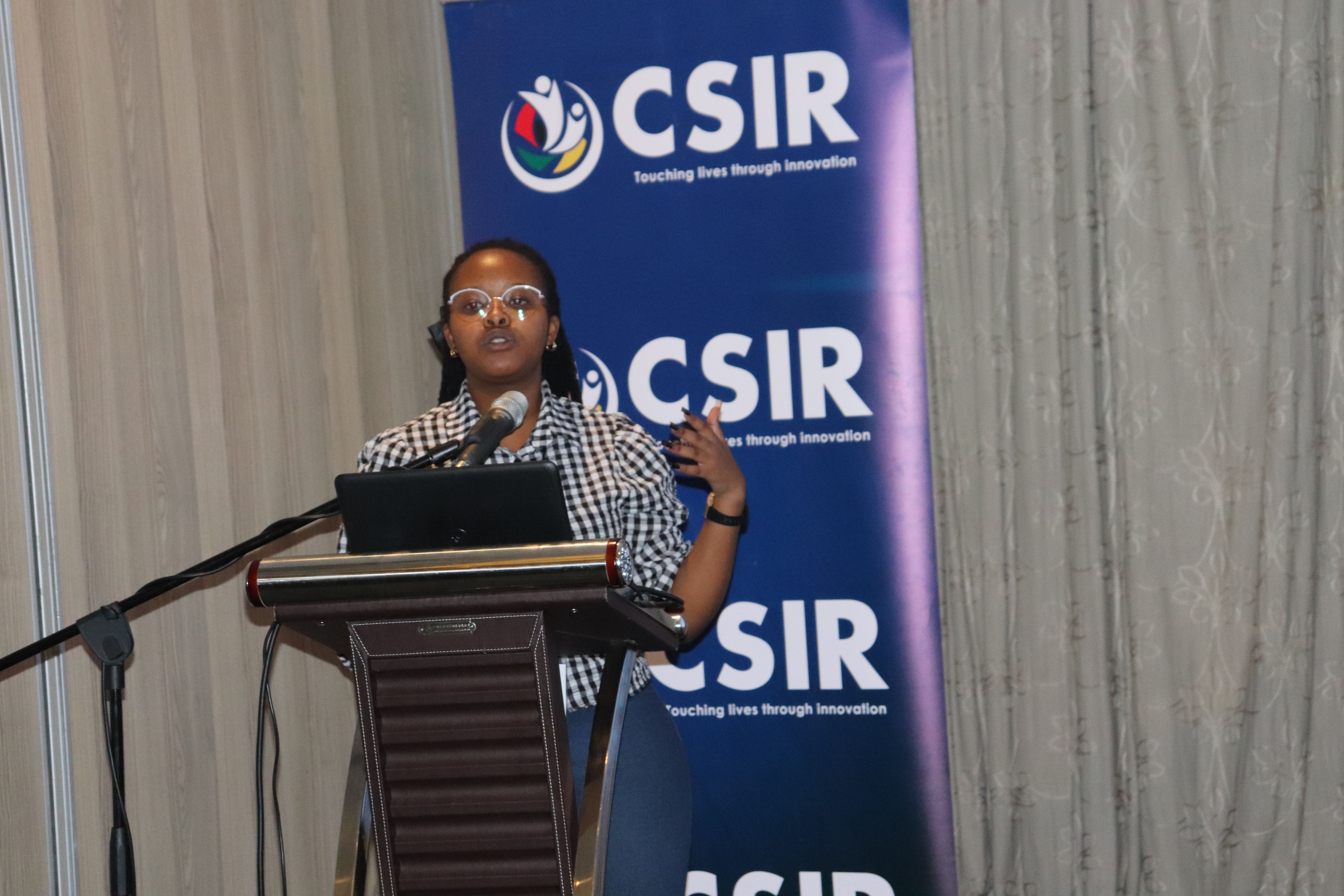 Tumi Leotlela at the FDCR conference in 2025 