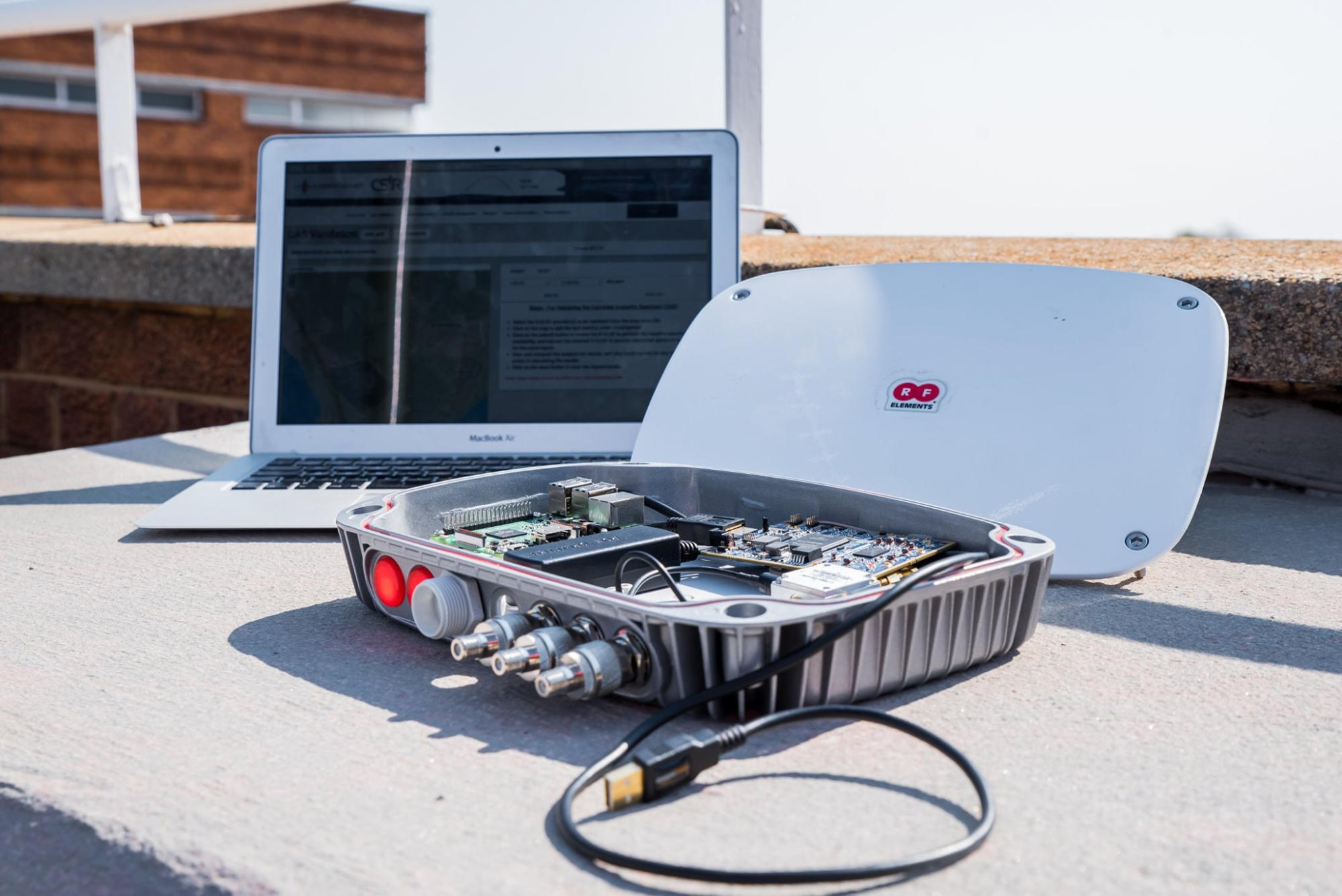 Hand holding a container with yellowish liquid