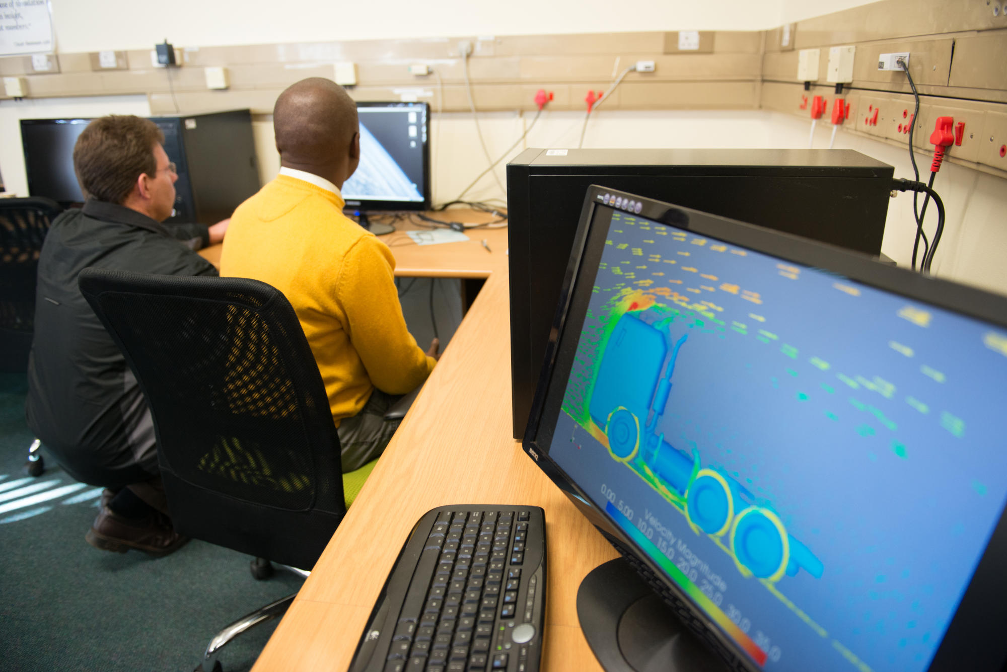 Computational fluid dynamics visualisation