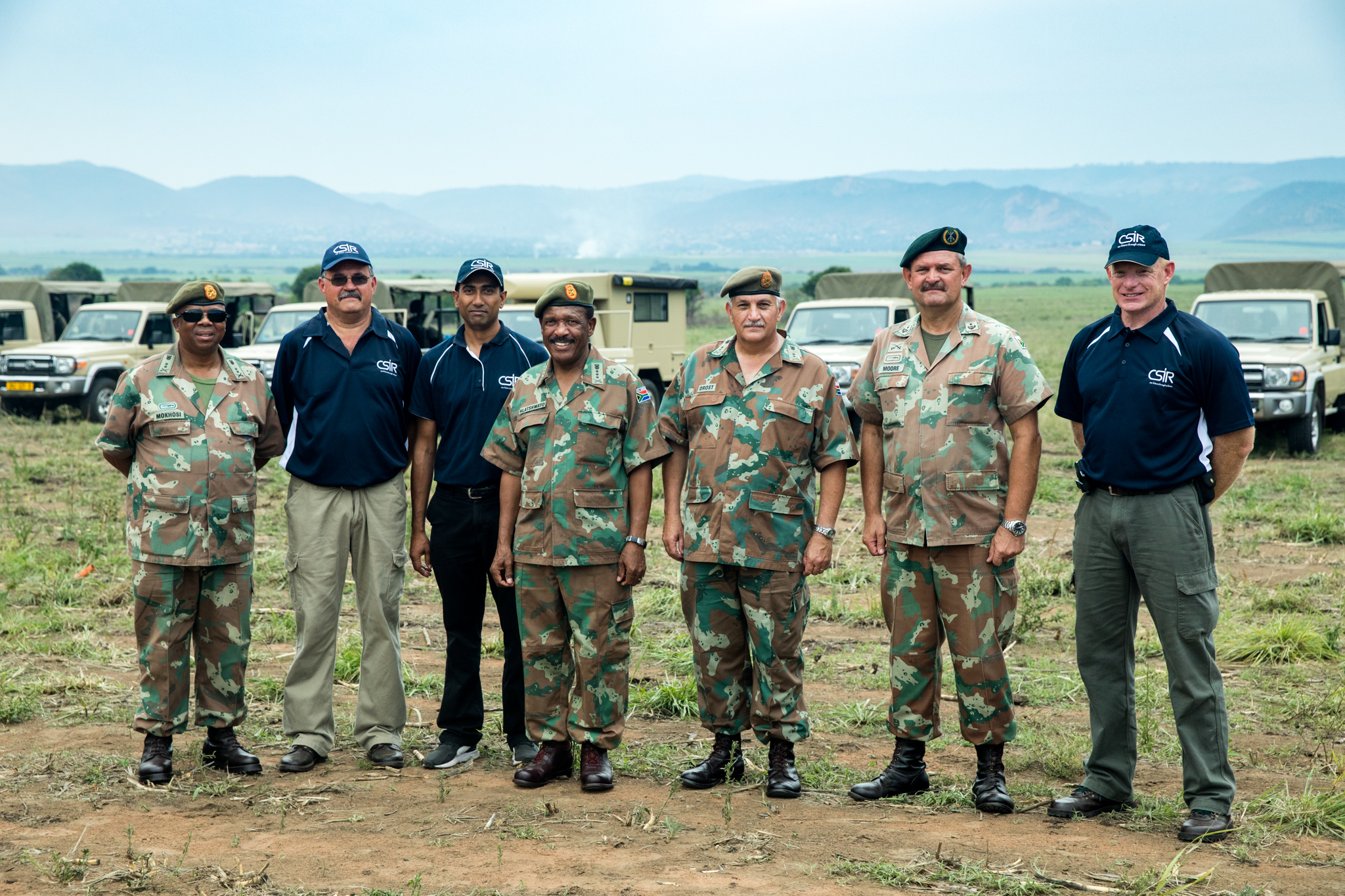 Sandf Launches New Range Of Military Vehicles To Improve Its Border Safeguarding Capability Csir