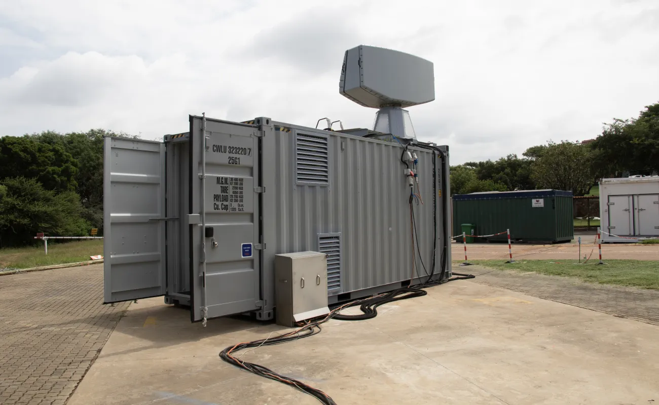 Man pointing at item