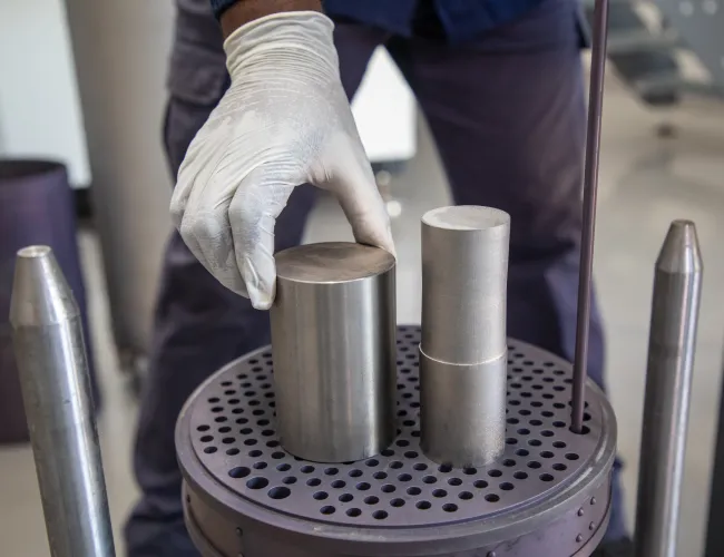 Hot isostatic press facility