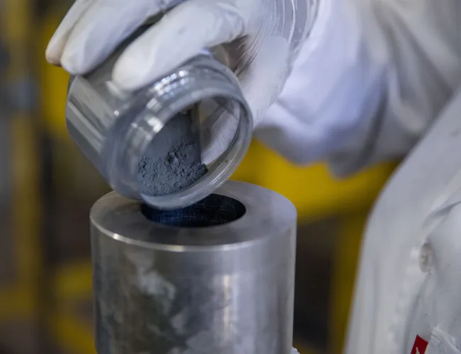 Powder characterisation facility