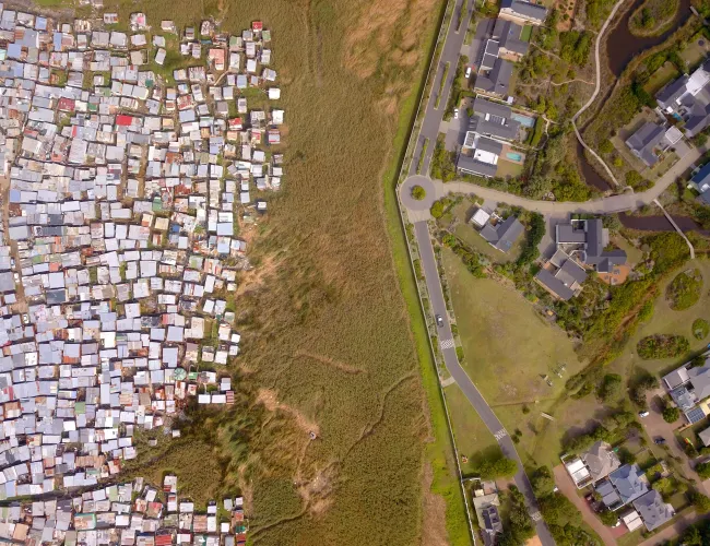 Human settlements and regions