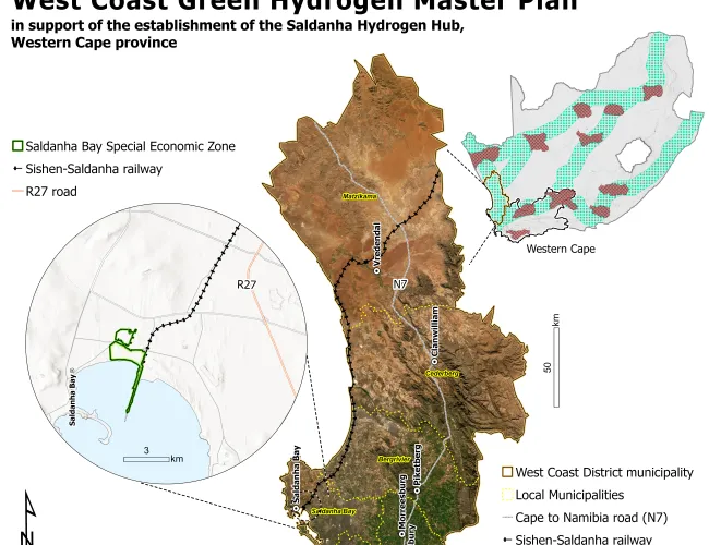 West coast green hydrogen hub