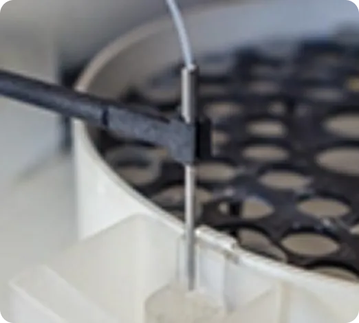 Rod attached to plastic item