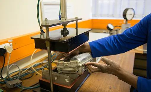 Person performing a service