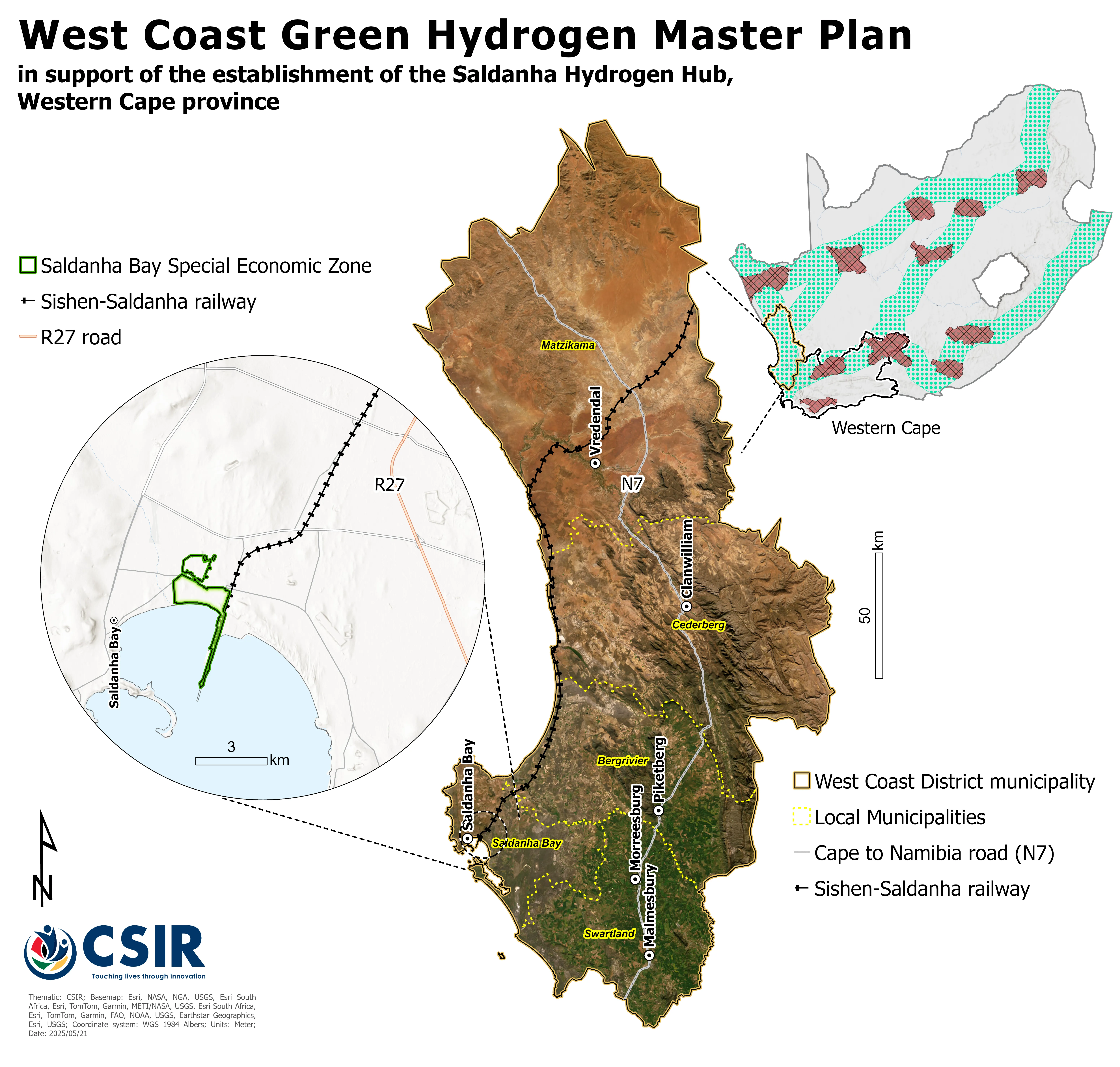 West coast green hydrogen hub