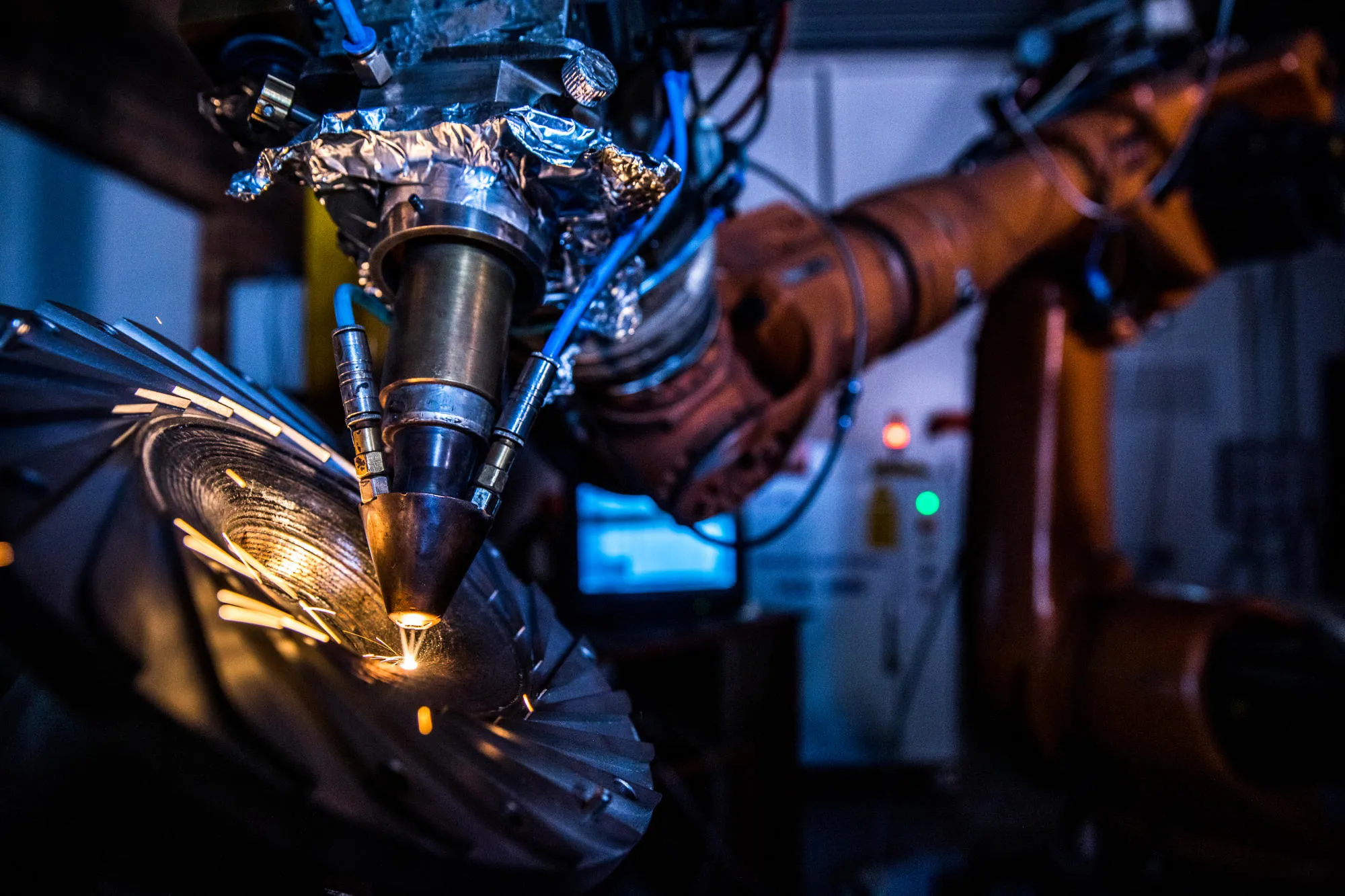 Laser surface modification