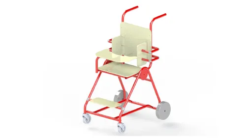 A digitally rendered diagram of the Buddy4Life mobility device