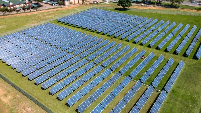 csir solar panel farm