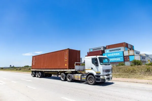 logistics truck
