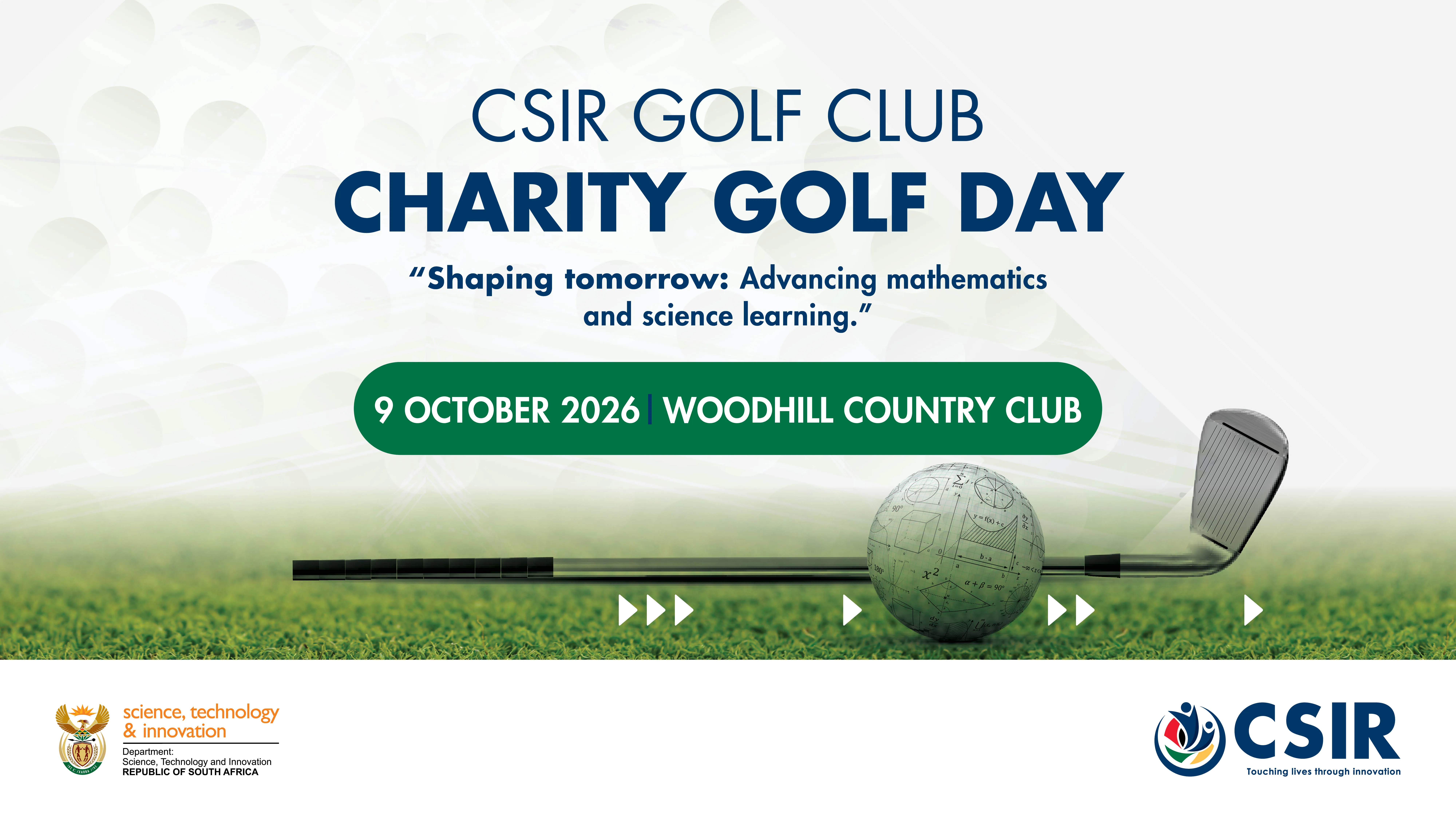 Golf day 2026 banner